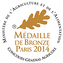 Médaille de bronze Paris 2014 - pour la bière Blonde Lancelot - MORGANE